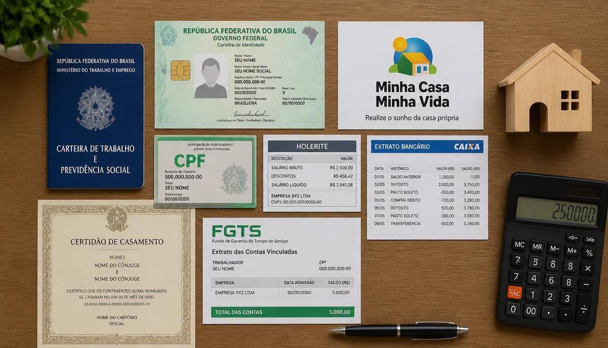Minha Casa Minha Vida 2026: documentos necessários para financiar