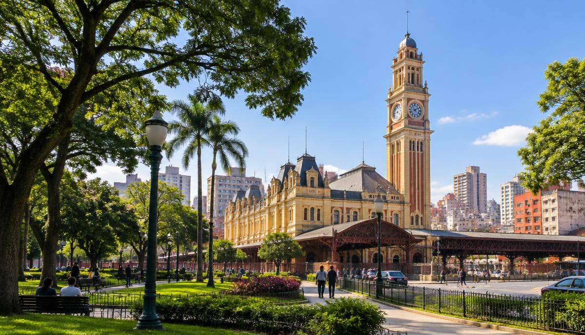 Morar no Bom Retiro: Estação da Luz, Pinacoteca e apartamento Cury
